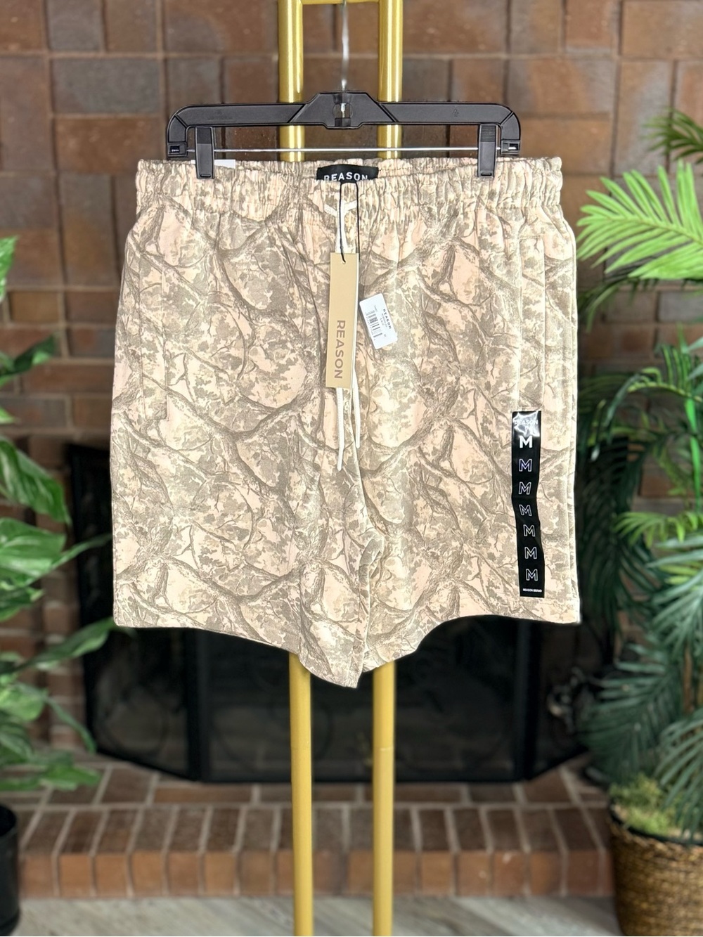 Reason Realtree Camo Drawstring Shorts Men’s M NWT